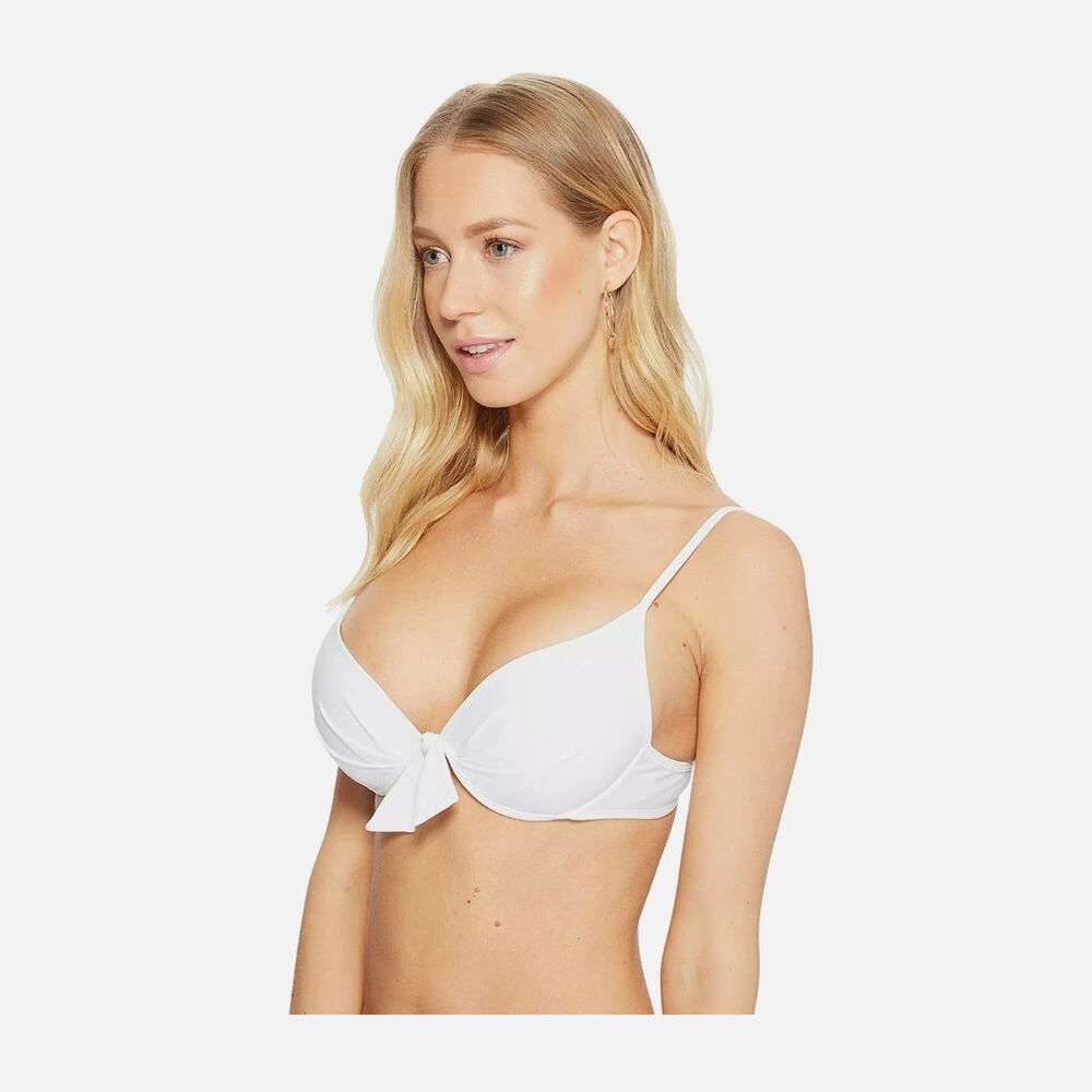 Body Glove Women's Smoothies Greta Solid Molded Cup Underwire Bikini Top